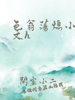 色翁荡熄小说全文h