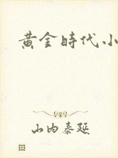 黄金时代小说