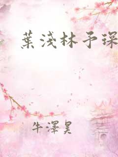 叶浅林予琛小说