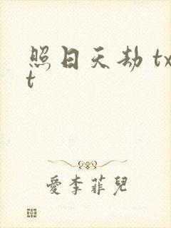 照日天劫 txt