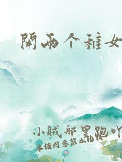 开两个稚女的包