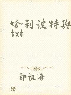 哈利波特与密室txt