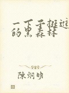 一下子挺进浓密的黑森林