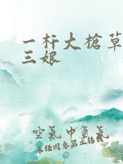 一杆大枪草一家三娘