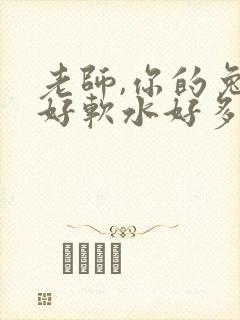 老师,你的兔子好软水好多