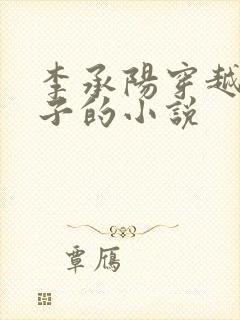 李承阳穿越成皇子的小说