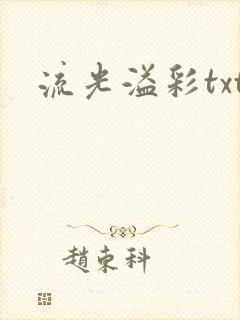 流光溢彩txt
