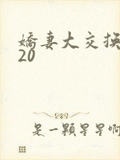娇妻大交换1一20