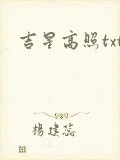 吉星高照txt
