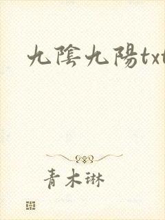 九阴九阳txt