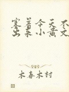 塞着今天不准拿出来小黄文