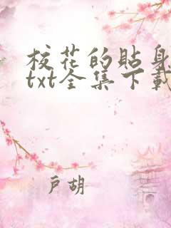 校花的贴身保镖txt全集下载