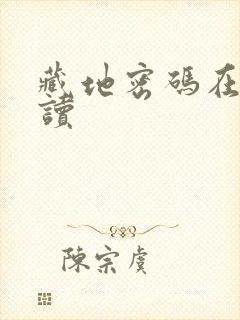 藏地密码在线阅读