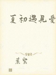 夏初遇见爱