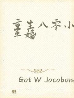 重生八零小媳妇军婚