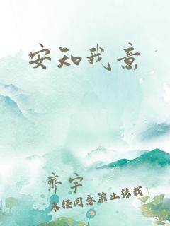 安知我意