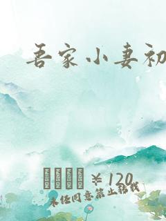 吾家小妻初长成