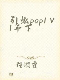 引燃pop1∨1年下
