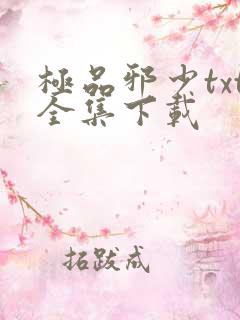 极品邪少txt全集下载