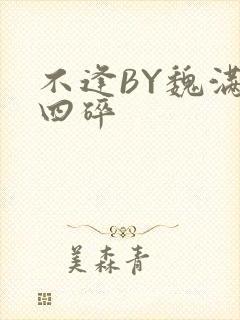 不逢BY魏满十四碎