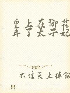 皇上在御花园c弄了太子妃