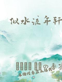 似水流年轩辕悬