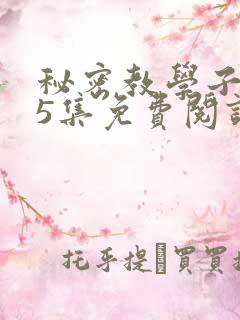 秘密教学子豪65集免费阅读