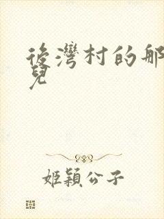 后湾村的那些事儿