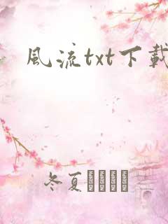 风流txt下载