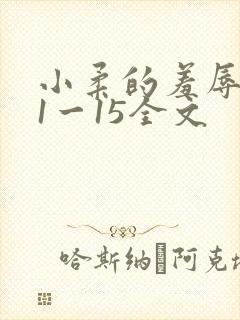 小柔的羞辱日记1一15全文