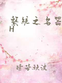 系统之名器勾男H