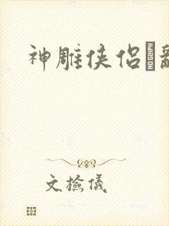 神雕侠侣婬乱版