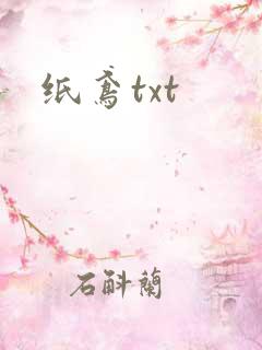 纸鸢txt