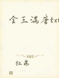 金玉满唐txt