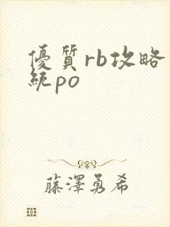 优质rb攻略系统po