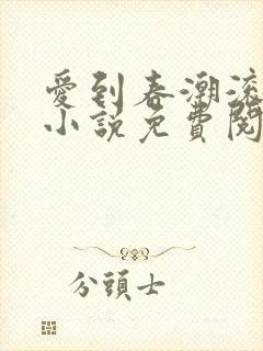 爱到春潮滚滚来小说免费阅读