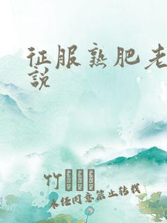 征服熟肥老妇小说