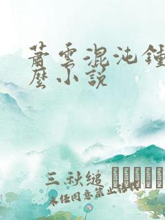 萧云混沌钟是什么小说