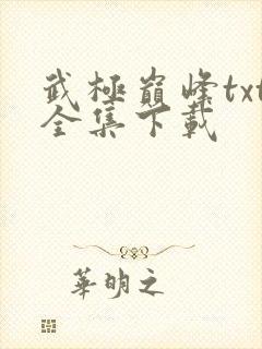 武极巅峰txt全集下载