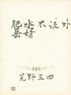 肥水不流外人田岳婿