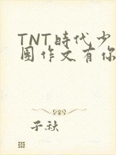 TNT时代少年团作文有你真好