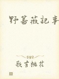 野蔷薇记事薄