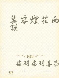 慕容煜花向晚小说