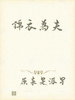 锦衣为夫