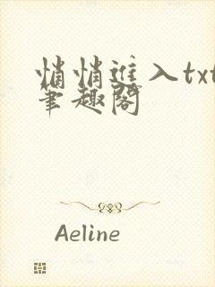 悄悄进入txt笔趣阁