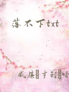 落不下txt