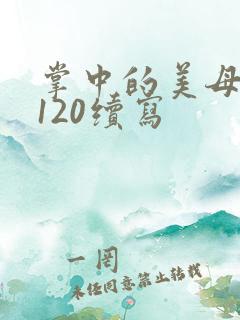 掌中的美母版主120续写