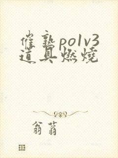 催熟po1v3道具燃烧