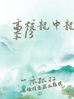 高校龙中龙第二季13