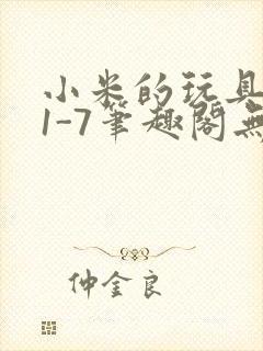 小米的玩具日记1-7笔趣阁无广告